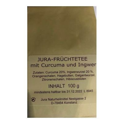Jura Hildegard Früchtetee mit Curcuma und Ingwer