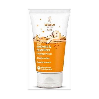 WELEDA Kids 2in1 Shower & Shampoo fruchtige Orange