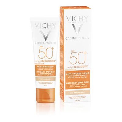 VICHY IDEAL Soleil Anti Pigmentflecken Cr.LSF 50+