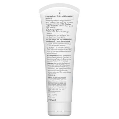 LAVERA basis sensitiv Reinigungsmilch Bio-Aloe Vera &amp; Bio-Sheabutter