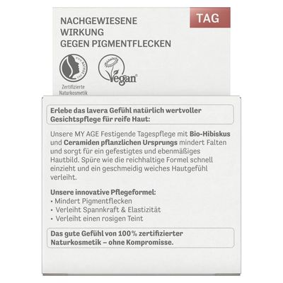 LAVERA My Age festigende Tagespflege Bio-Hibiskus &amp; Ceramide