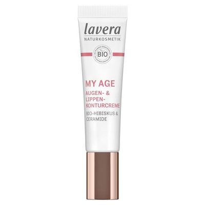 LAVERA My Age Augen- &amp; Lippenkonturcreme Bio-Hibiskus &amp; Ceramide